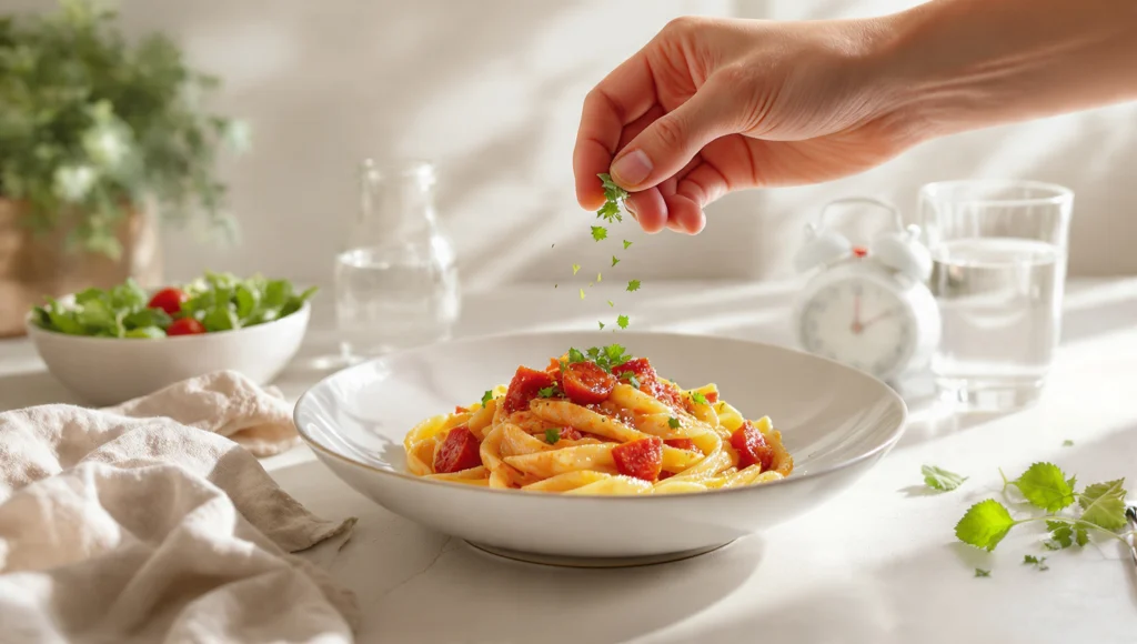 Feierabendküche 15-Minuten-Rezepte: Schnelle Abendessen nach langem Arbeitstag.