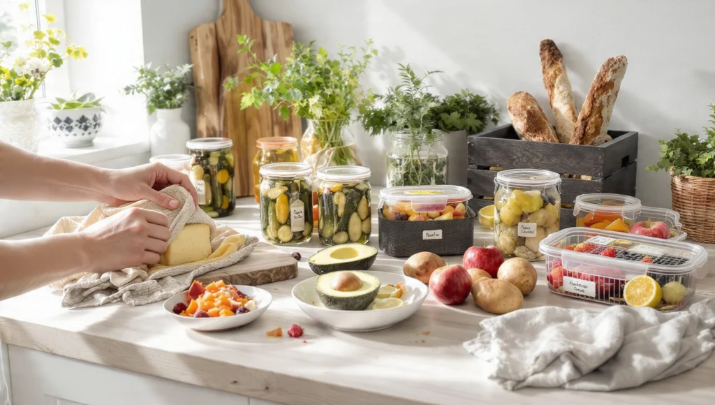 Lebensmittel länger haltbar machen: Vorratsgläser, Einfrieren und clevere Lagerungstipps gegen Foodwaste