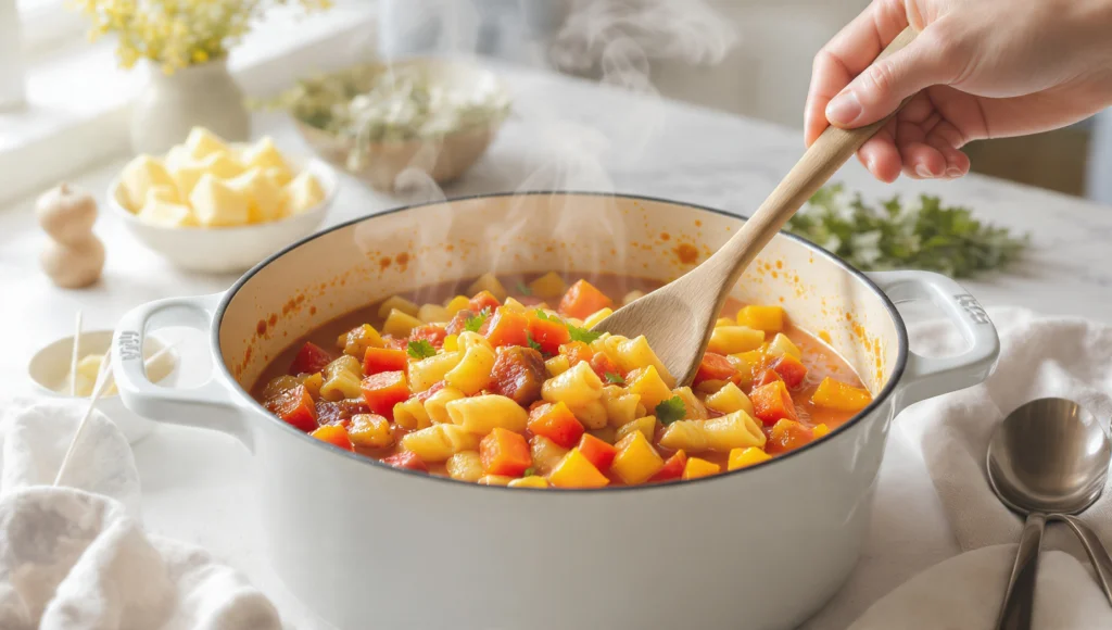 One-Pot-Kochen: Beste Methode alles einem Topf Rezepte Vorteile.