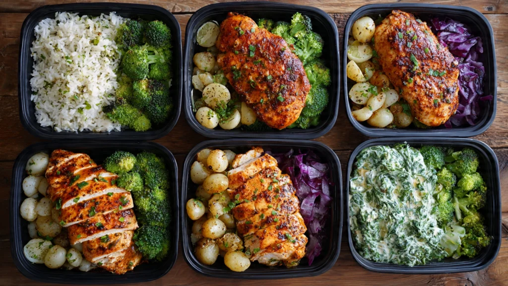 Meal-Prep-Hygiene Kühlschrank Haltbarkeit Tabelle – Reis Hähnchen Suppe Gemüse Tage Lagerung