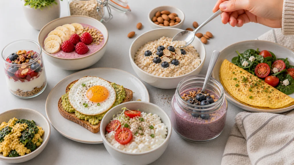 Proteinreiches Frühstück: 8 Ideen mit Eiern, Quark, Nüssen und Smoothies für einen sättigenden Tagesstart