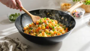 Fried Rice 15 Min: Meal-Prep-Reste verwerten – schnelles Rezept aus Leftovers.