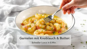 Garnelen mit Knoblauch und Butter in 8 Minuten – schneller Luxus, saftig und aromatisch