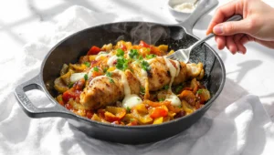 Hähnchen Shawarma Pfanne in 20 Minuten – orientalisch gewürzt, saftig und einfach zubereitet