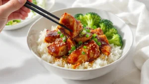 Hähnchen Teriyaki in 20 Minuten – japanischer Klassiker mit glänzender Teriyaki-Glasur