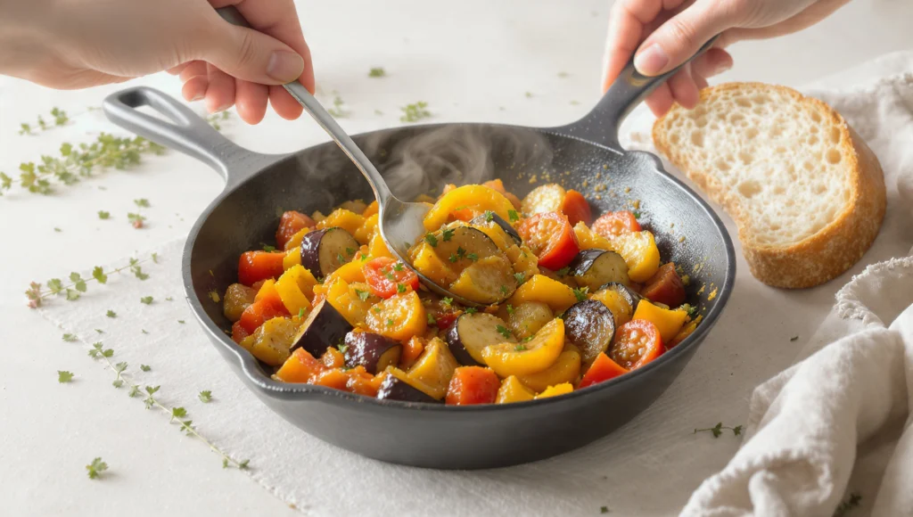 Schnelles Ratatouille 30 Min: Klassisches Gemüsegericht Rezept.