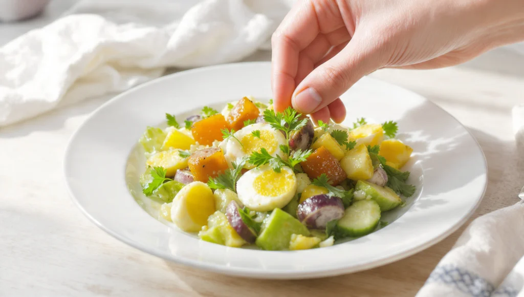 Schnelle Osterrezepte Familie Frühling – Spargel, bunte Eier, Lammfleisch und Kräuter österlich