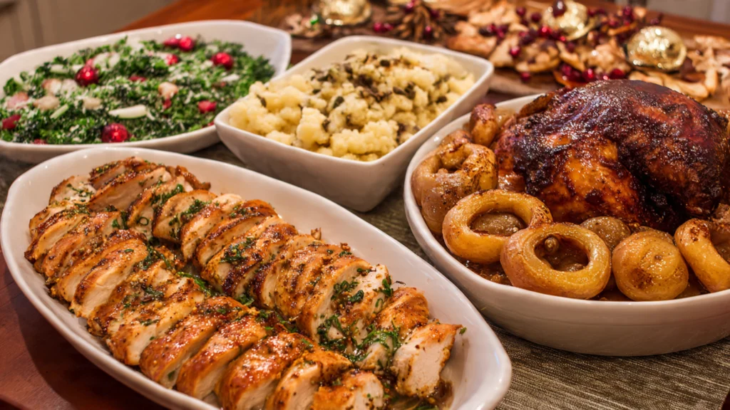 Weihnachtsessen schnell 5 Rezepte 30 Minuten – Lachs, Risotto, Suppe und Fondant für Feiertage